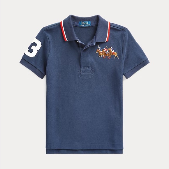 Kids Triple Pony Polo by Ralph Lauren - Picture 1 of 7